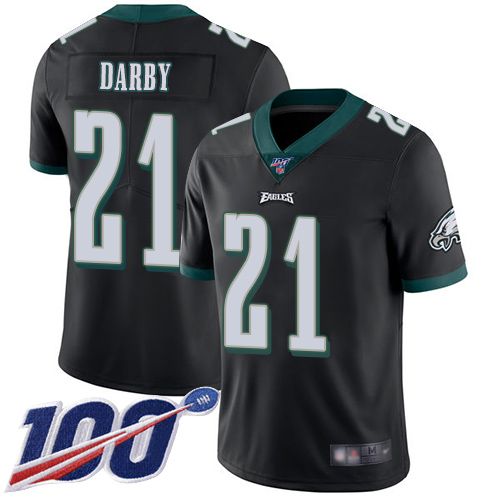 Men Philadelphia Eagles 21 Ronald Darby Black Alternate Vapor Untouchable NFL Jersey Limited Player